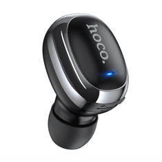 Hoco E54 MINI bluetooth fülhallgató MONO (v5.0, TWS, mikrofon) FEKETE (E54_B) (E54_B)