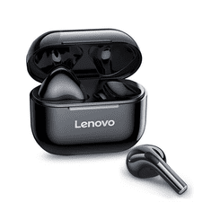 Lenovo LIVEPODS LP40 bluetooth fülhallgató SZTEREO (v5.0, TWS, mikrofon, zajszűrő + töltőtok) FEKETE (LP40_B) (LP40_B)