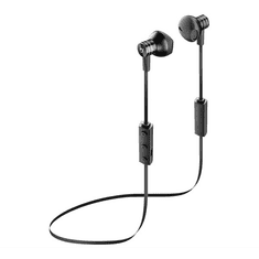 CellularLine PEARL bluetooth fülhallgató SZTEREO (v5.0, mikrofon, felvevő gomb, hangerőszabályzó, SPORT) FEKETE (BTPEARLK) (BTPEARLK)