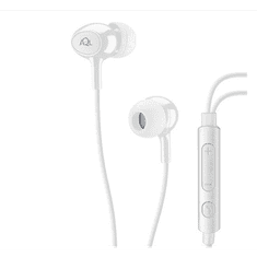 CellularLine ACOUSTIC + fülhallgató SZTEREO (3.5mm jack, mikrofon, felvevő gomb, hangerőszabályzó) FEHÉR (ACOUSTICPLUSW) (ACOUSTICPLUSW)