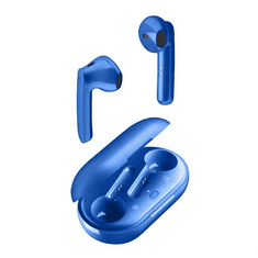 CellularLine SLANG bluetooth fülhallgató SZTEREO (v5.0, TWS, mikrofon, zajszűrő + töltőtok) KÉK (BTSLANGTWSB) (BTSLANGTWSB)