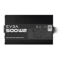 EVGA 500 W2 500W 80 plus White tápegység (100-W2-0500-K2) (100-W2-0500-K2)