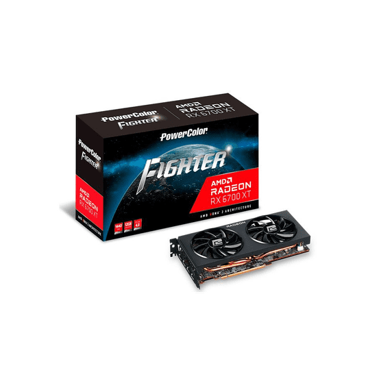 PowerColor Radeon RX 6700 XT 12GB Fighter (AXRX 6700 XT 12GBD6-3DH)