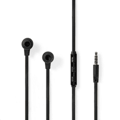 Nedis HPWD5020BK mikrofonos fülgallgató fekete (HPWD5020BK)