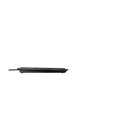 Cherry KC 6000 Slim billentyűzet USB QWERTY Brit angol Fekete (JK-1600GB-2)