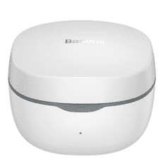 BASEUS Encok WM01 TWS Bluetooth fülhallgató fehér (NGWM01-02) (NGWM01-02)