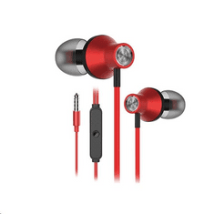 Rampage SNJ19 mikrofonos fülhallgató piros (33368) (rampage-33368)