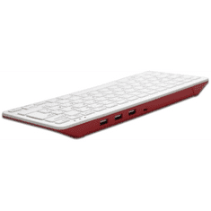 RASPBERRY Pi német billentyűzet fehér-piros (RB-TASTA01W) (RB-TASTA01W)