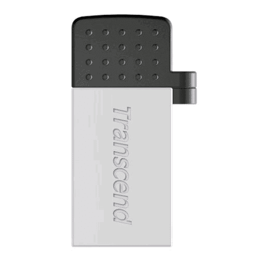 Transcend Pen Drive 32GB JetFlash 380 OTG USB / micro USB ezüst (TS32GJF380S) (TS32GJF380S)