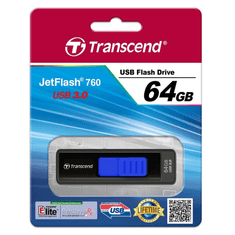 Transcend Pen Drive 64GB JetFlash 760 USB 3.0 (TS64GJF760) (TS64GJF760)