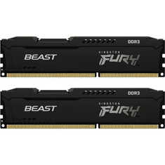 Kingston 16GB 1600MHz DDR3 Fury Beast Black CL10 (2x8GB) (KF316C10BBK2/16) (KF316C10BBK2/16)