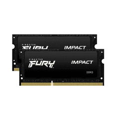 Kingston 16GB 1866MHz DDR3L 1.35V Notebook RAM Fury Impact CL11 (2x8GB) (KF318LS11IBK2/16) (KF318LS11IBK2/16)