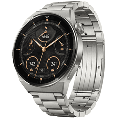 Huawei Watch GT 3 Pro Titanium okosóra, Titánium óratok, Titánium szíj (55028834) (huawei55028834)