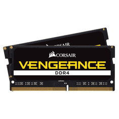 Corsair 16GB 2400MHz DDR4 Notebook RAM Vengeance Series CL16 (2X8GB) (CMSX16GX4M2A2400C16) (CMSX16GX4M2A2400C16)
