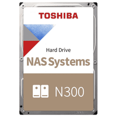 TOSHIBA 8TB 3.5" N300 SATA merevlemez OEM (HDWG480UZSVA) (HDWG480UZSVA)