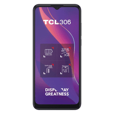 TCL 306 3/32GB Dual-Sim mobiltelefon szürke (6102H-2ALCE112) (6102H-2ALCE112)