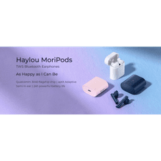 HAYLOU MoriPods TWS Bluetooth Earphones fehér (Moripods_WH)