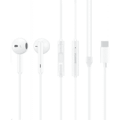 Huawei CM33 USB type-C mikrofonos fülhallgató fehér (55030088) (55030088)