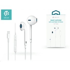 Devia ST309694 Smart lightning stereo headset fehér (ST309694)
