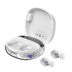 BASEUS Encok WM01 Plus TWS Bluetooth fülhallgató fehér (NGWM01P-02 ) (NGWM01P-02)