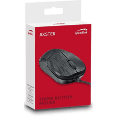 SPEED-LINK JIXSTER optikai egér fekete USB (SL-610010-BK) (SL-610010-BK)