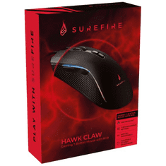 SureFire Hawk Claw optikai Gaming egér fekete (48815) (sf48815)