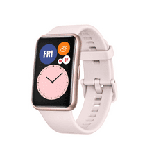 Huawei Watch Fit sakura rózsaszín szilikonszíjjal (H55025876)