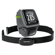 TomTom Runner GPS futó óra + HR mellkaspánt sötétszürke (1RR0.001.03) (1RR0.001.03)
