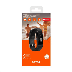 Acme ACT206 Multisport pulzusmérős aktivitásmérő karpánt fekete (ACT206)