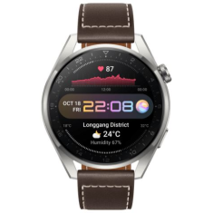 Huawei Watch 3 Pro Classic Edition okosóra Titanium Grey (55026781) (h55026781)