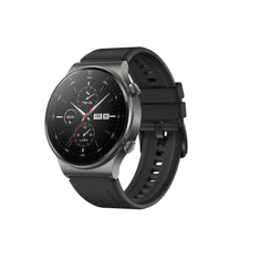 Huawei Watch GT 2 Pro Sport fekete fluorelasztomer szíjjal (55025791) (55025791)