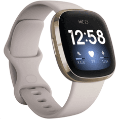 Fitbit Sense aktivitásmérő arany-bézs (FB512GLWT) (FB512GLWT)