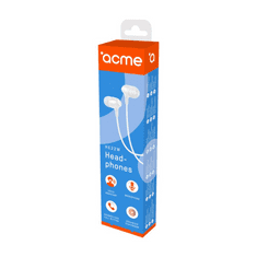 Acme HE22W mikrofonos fülhallgató fehér (HE22W)