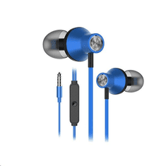 Rampage SNJ19 mikrofonos fülhallgató kék (33370) (rampage-33370)