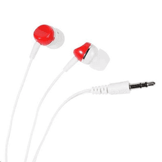 SR 3 fülhallgató fehér-piros (SR3_WHRD)