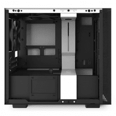 NZXT H210 táp nélküli ablakos Mini-ITX ház matt fehér-fekete (CA-H210B-W1) (CA-H210B-W1)