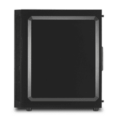 Sharkoon RGB Slider táp nélküli ablakos ház fekete (4044951029846) (4044951029846)
