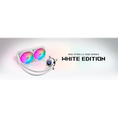 ASUS ROG STRIX LC 240 RGB White Edition univerzális vízhűtés fehér (90RC0062-M0UAY0) (90RC0062-M0UAY0)