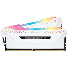 Corsair 16GB 3600MHz DDR4 RAM Vengeance RGB CL18 fehér (2x8GB) (CMW16GX4M2C3600C18W) (CMW16GX4M2C3600C18W)