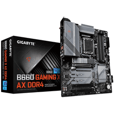 GIGABYTE B660 GAMING X AX DDR4 alaplap Intel B660 LGA 1700 ATX (B660 GAMING X AX DDR4)