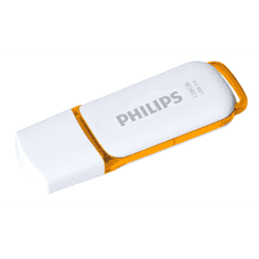 PHILIPS Pen Drive 128GB Snow Edition USB 3.0 fehér-sárga (FM12FD75B / PH665380) (PH665380)