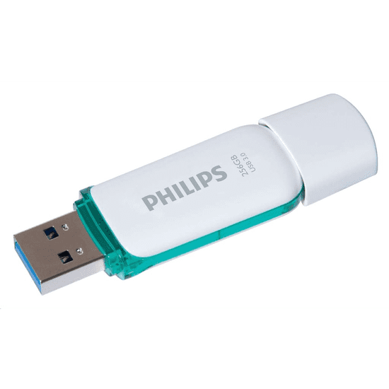 PHILIPS Pen Drive 256GB Snow Edition USB 3.0 fehér-zöld (FM25FD75B / PH665427) (PH665427)