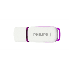 PHILIPS Pen Drive 64GB Snow Edition Purple USB 2.0 (FM64FD70B/00) (FM64FD70B/00)