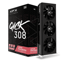 XFX AMD RX-6650XT Speedster QICK 308 Ultra 8GB GDDR6 128bit, 2689MHz / 17.5Gbps, 3x DP, 1x HDMI, 2.5 slot, 3 fan (RX-665X8LUDY)