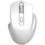 Canyon CANYON 2.4GHz Wireless Optical Mouse with 4 buttons, DPI 800/1200/1600, Pearl white, 115*77*38mm, 0.064kg