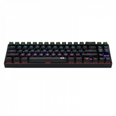 Redragon Deimos, Wired & Wireless Mechanical keyboard, RGB, red switch Black HU (K599-KRS_RED_HU)