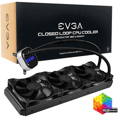 EVGA Fan - CLC 360 mm All-In-One RGB LED CPU Vízhűtés/univerzális - 400-HY-CL36-V1 (400-HY-CL36-V1)