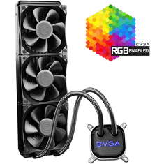 EVGA Fan - CLC 360 mm All-In-One RGB LED CPU Vízhűtés/univerzális - 400-HY-CL36-V1 (400-HY-CL36-V1)