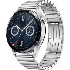 Huawei Watch GT 3 46mm Stainless Steel Strap okosóra (55026957) (hua55026957)