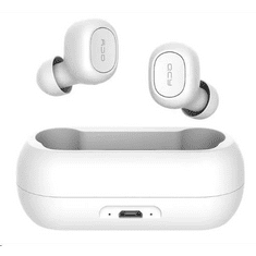 QCY T1C Stereo True wireless Bluetooth mikrofonos fülhallgató fehér (QCY-0044) (QCY-0044)